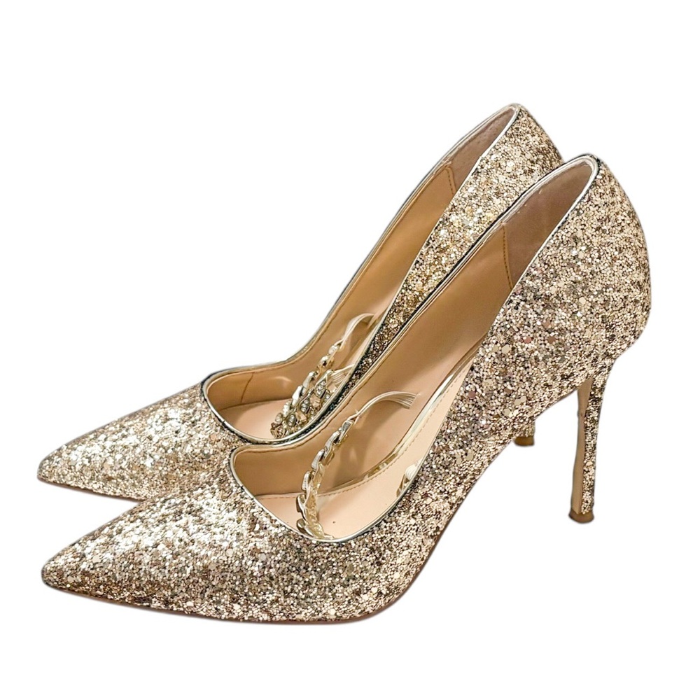 Jewel Badgley Mischka Jaden Mary-Jane Pumps - Picture 7 of 14